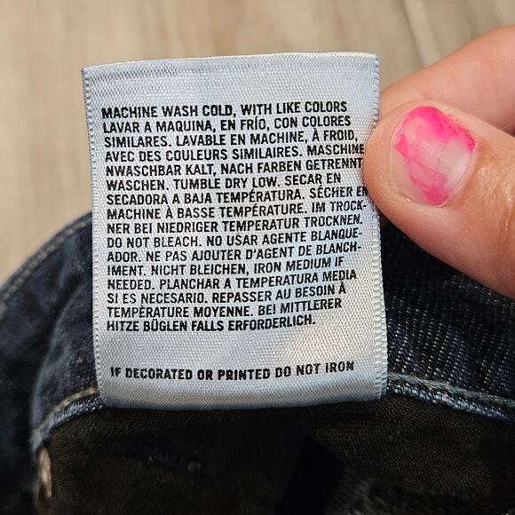 Citizens of Humanity Garbo Palazzo Jeans Women’s 28 Dark Wash Wide Leg USA - Picture 11 of 12